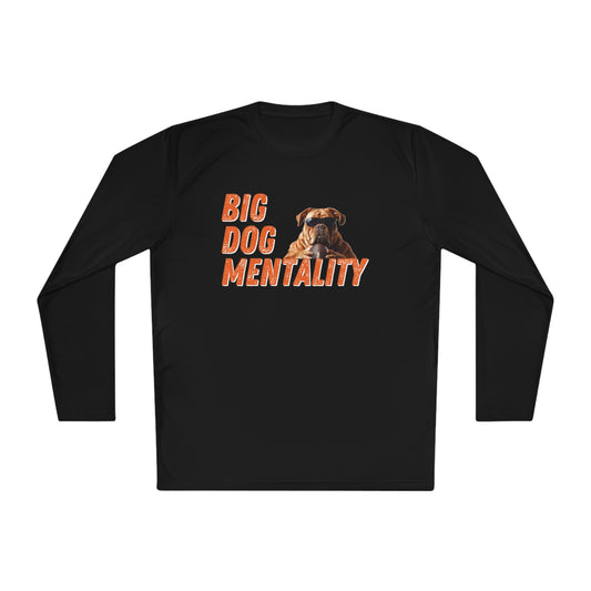 Mentality Line: Big Dog Lightweight Long Sleeve Tee (ORANGE)