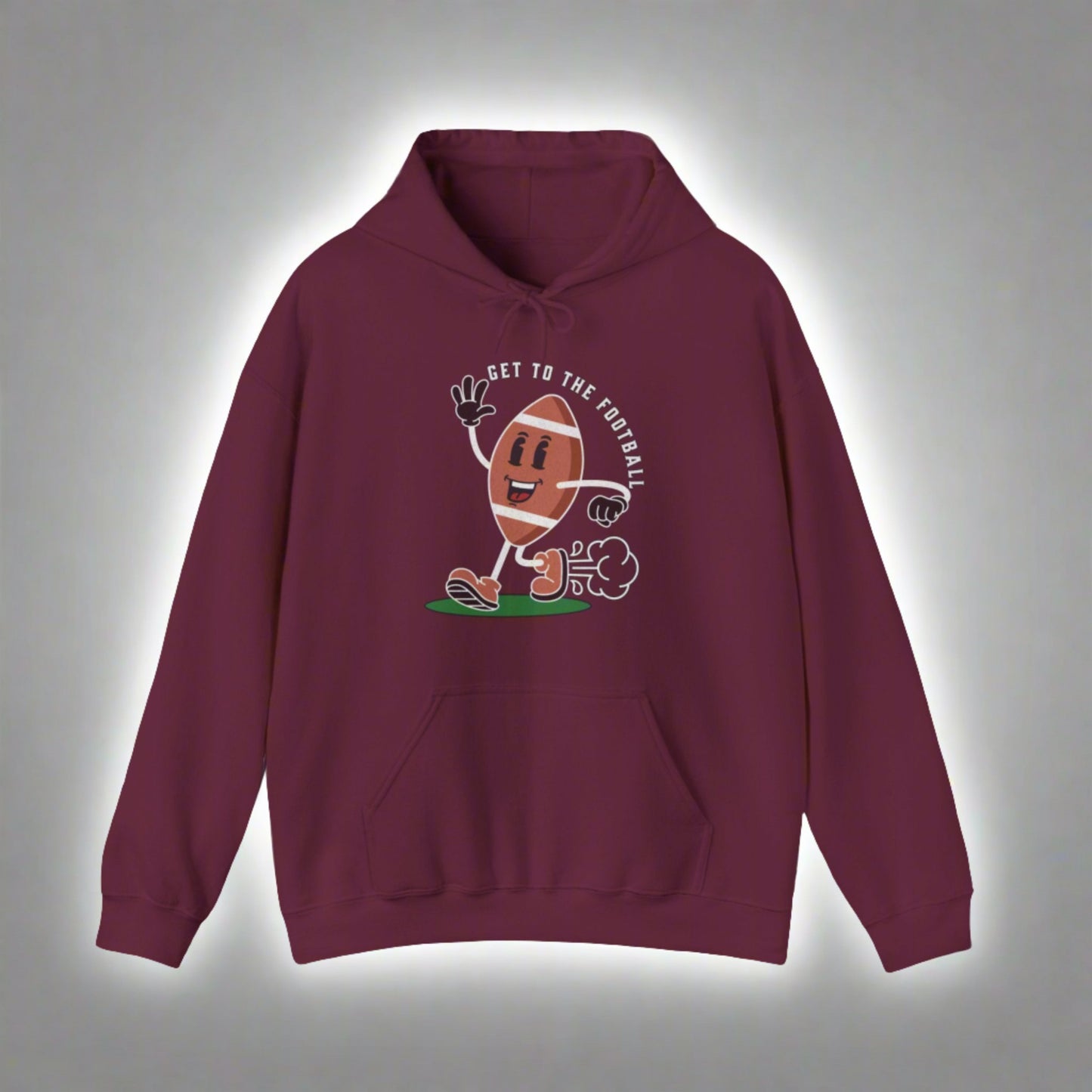 "Mr. Get to the Football" Heavy Blend™  Hooded Sweatshirt *10% off!