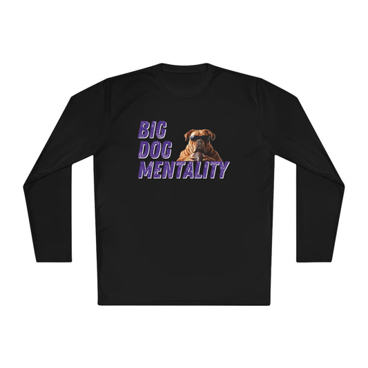 Mentality Line: Big Dog Lightweight Long Sleeve Tee (PURPLE)