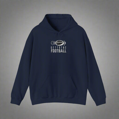 "Get to the Football" Heavy Blend™ Hooded Sweatshirt