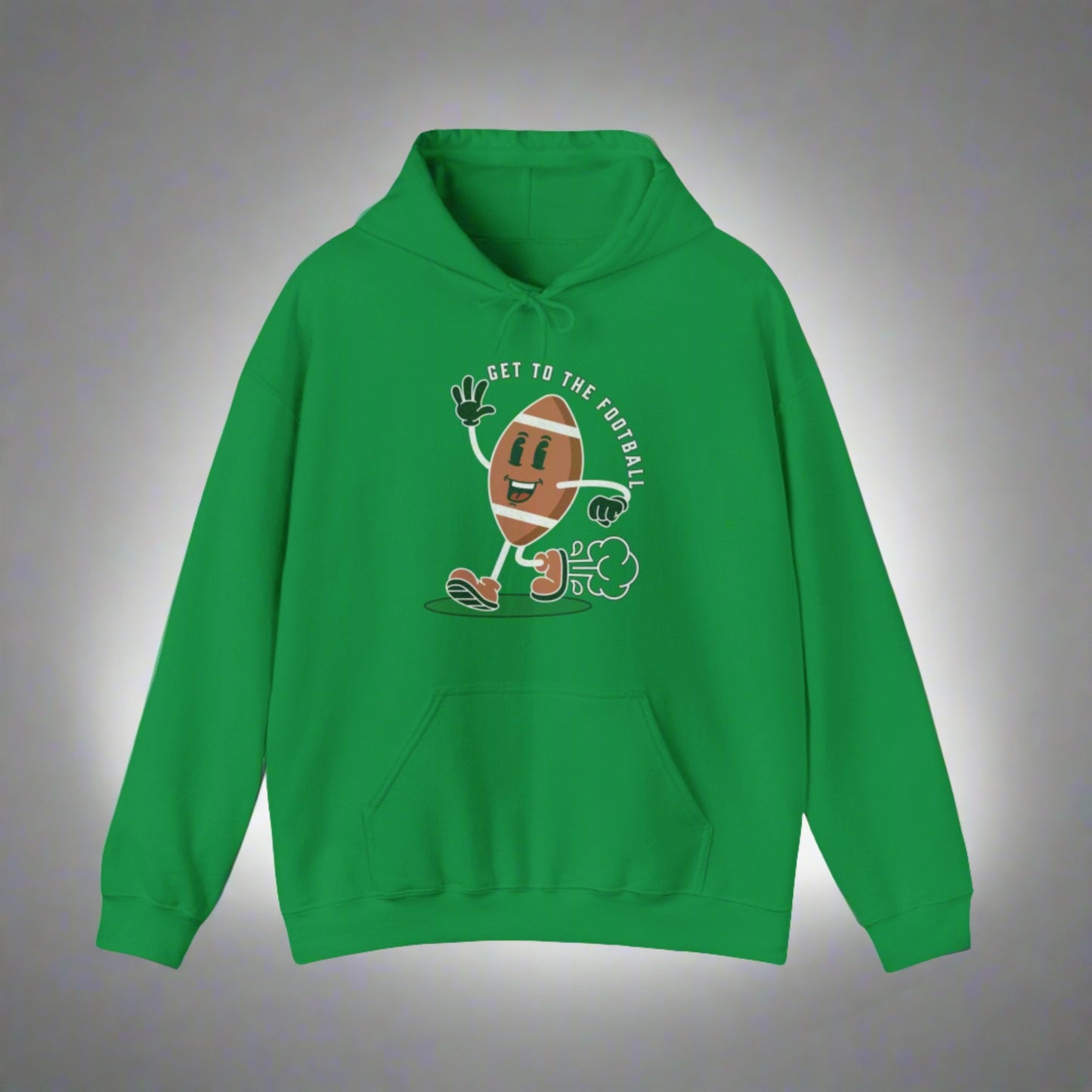 "Mr. Get to the Football" Heavy Blend™  Hooded Sweatshirt *10% off!