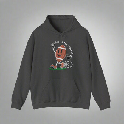 "Mr. Get to the Football" Heavy Blend™  Hooded Sweatshirt *10% off!