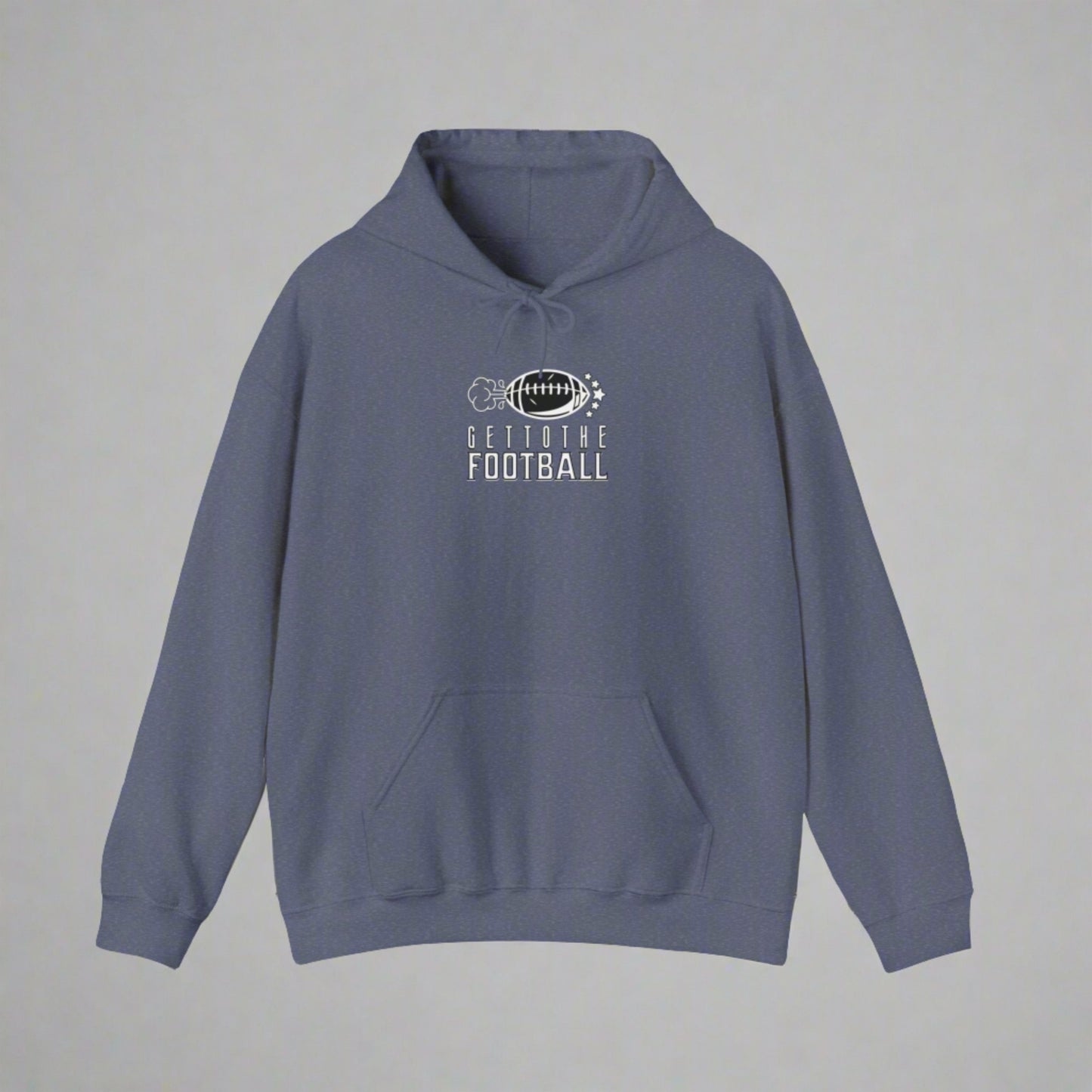 "Get to the Football" Heavy Blend™ Hooded Sweatshirt