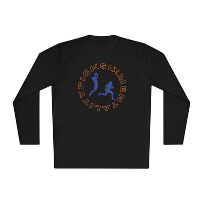 Mentality Line: Pick Six Lightweight Long Sleeve Tee (ORANGE/BLUE)