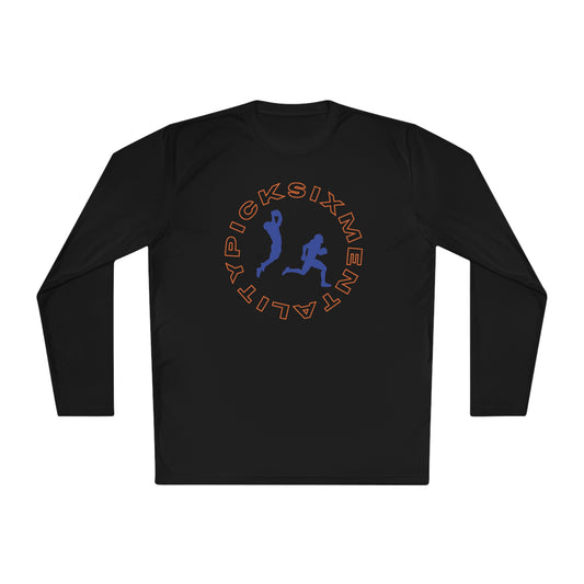 Mentality Line: Pick Six Lightweight Long Sleeve Tee (ORANGE/BLUE)