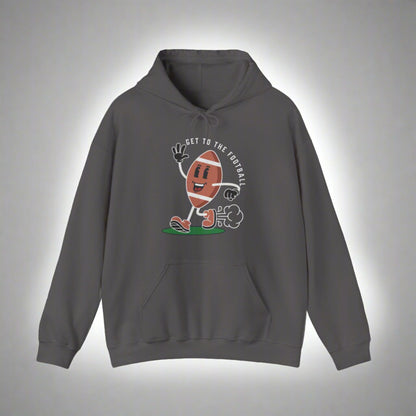 "Mr. Get to the Football" Heavy Blend™  Hooded Sweatshirt *10% off!